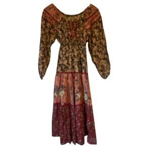 Vintage Young Edwardian Prairie Boho Dress Size 5